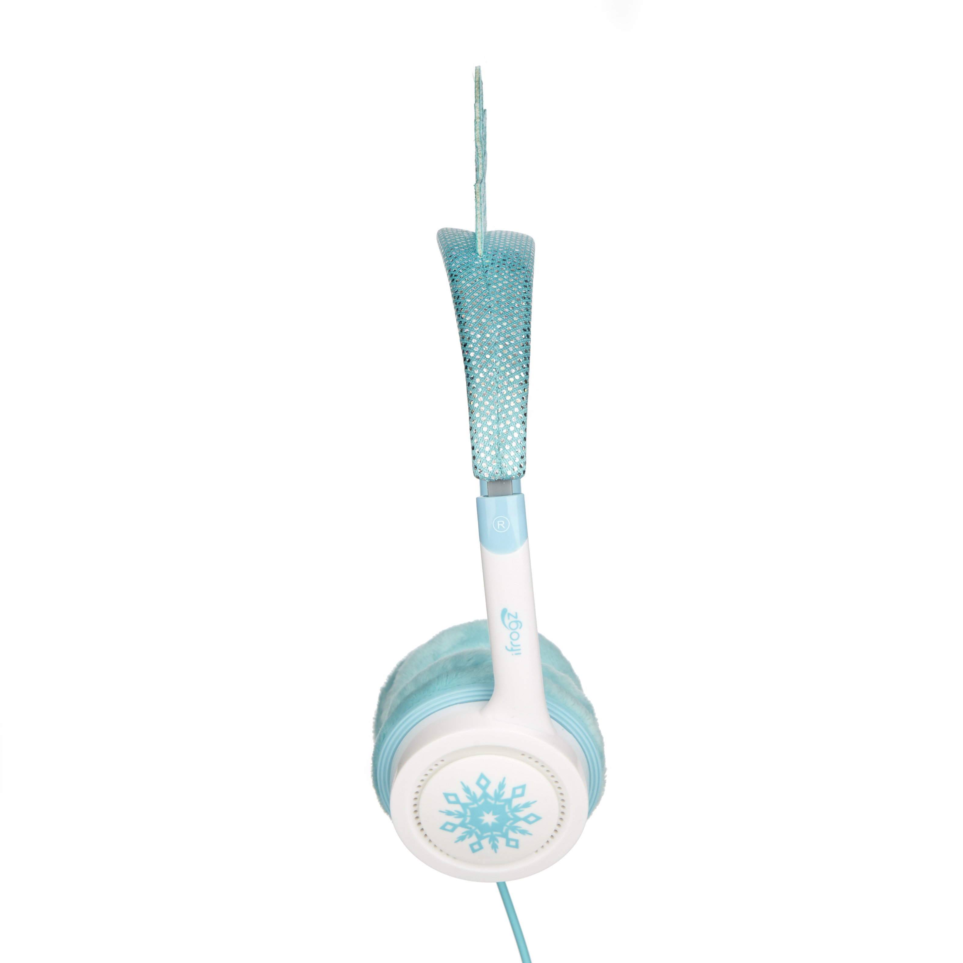 IFROGZ IFLRCH-LTN headphones/headset Wired Head-band Music Blue, White – image 2