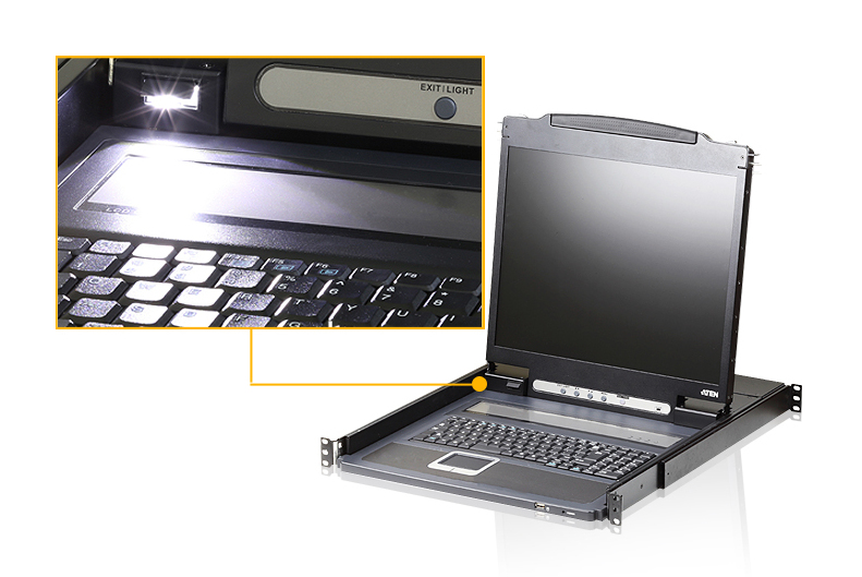 ATEN CL3000N rack console – image 3