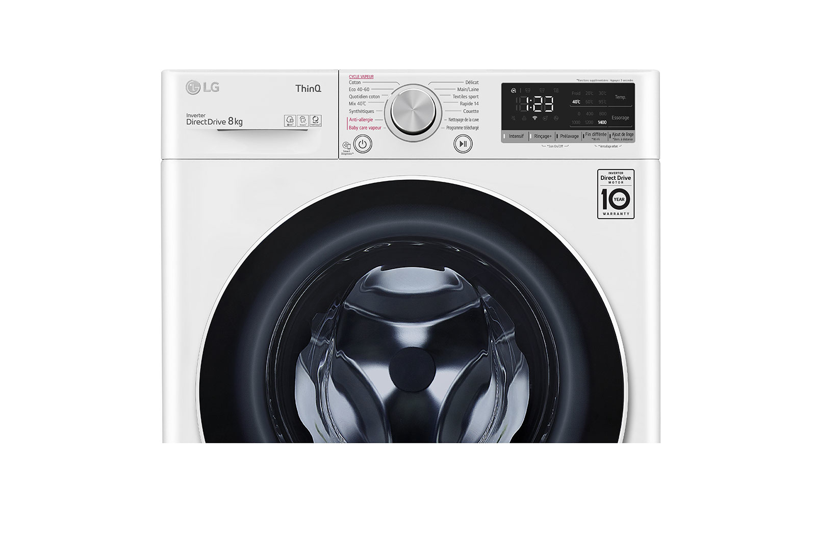 LG SIGNATURE F84V40WHS washing machine Front-load – image 4