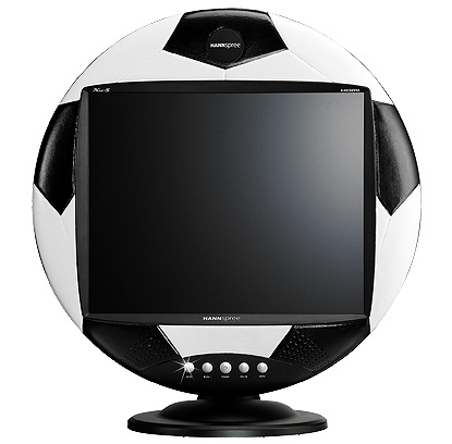 Hannspree Hanns.G soccer computer monitor