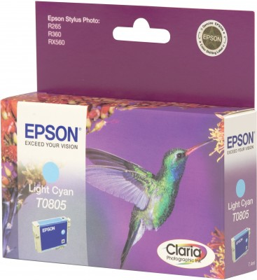 Epson T0805 Light Cyan Ink Cartridge – image 3