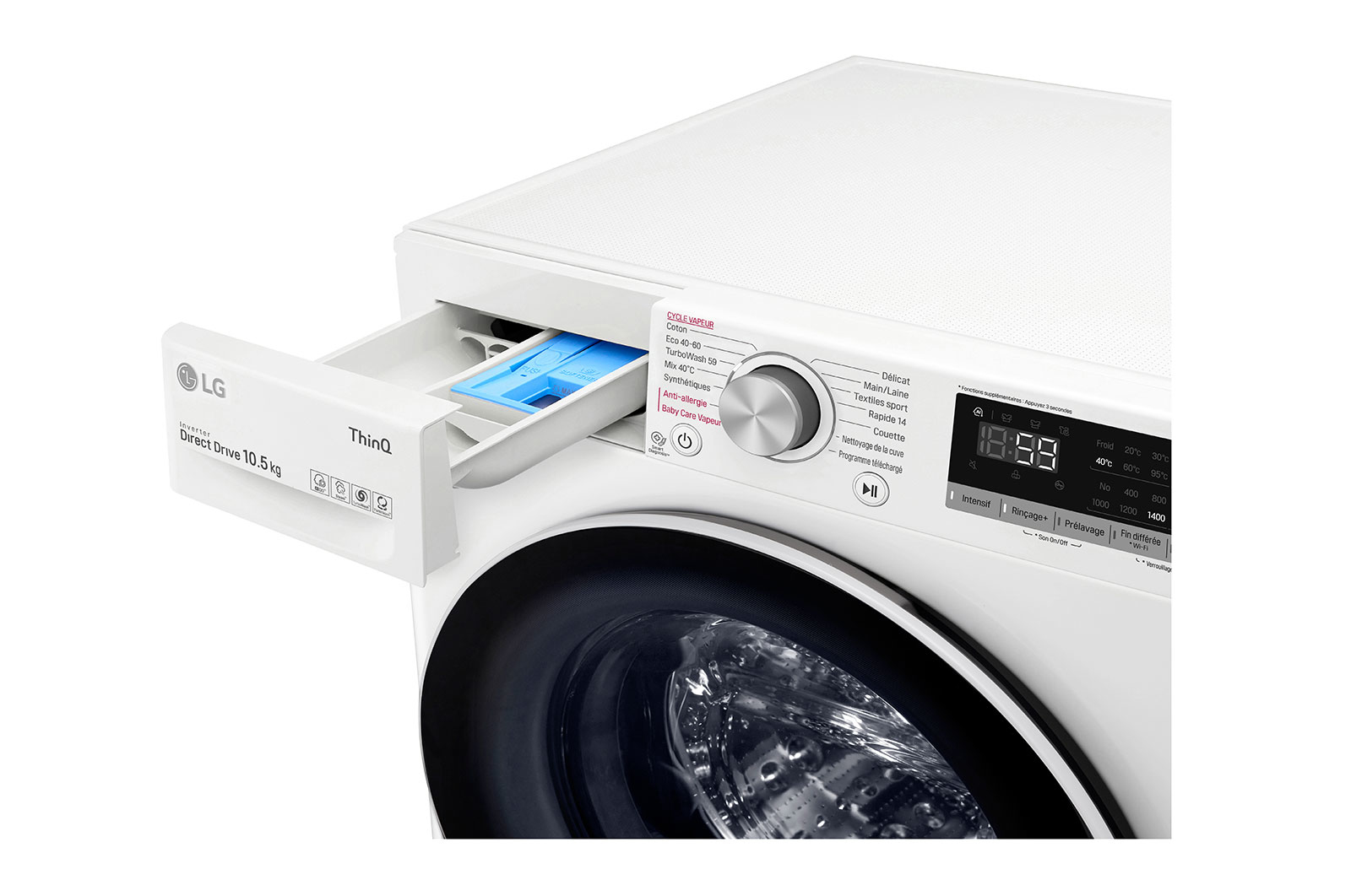 LG F14V50WHS washing machine Front-load – image 5