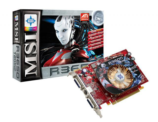 MSI R3650-T2D512 graphics card GDDR3 – image 4