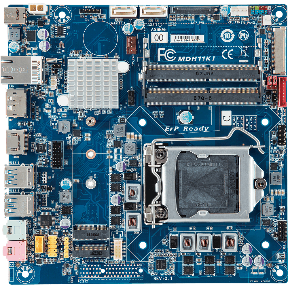 GIGABYTE MDH11KI motherboard Intel® H110 LGA 1151 (Socket H4) mini ITX – image 3