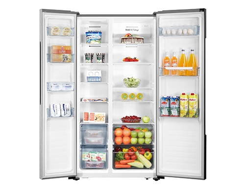 Hisense RS670N4AC1 side-by-side refrigerator Freestanding – image 2