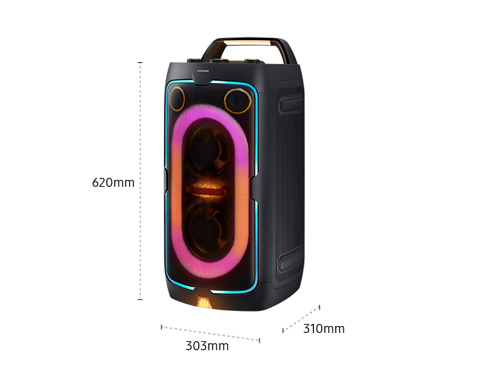 Samsung MX-ST40F Party speaker Black image 2