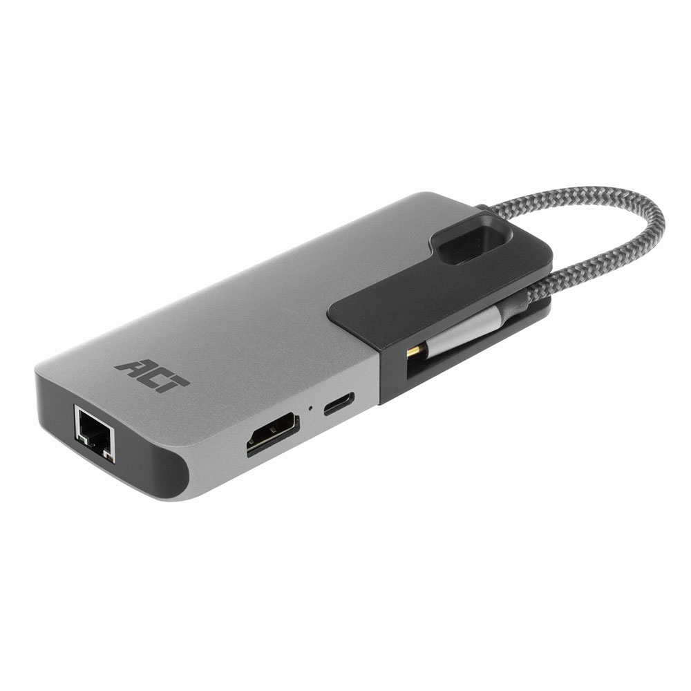ACT USB-C docking station for 1 HDMI monitor, ethernet, 3x USB-A, PD pass-through – image 4