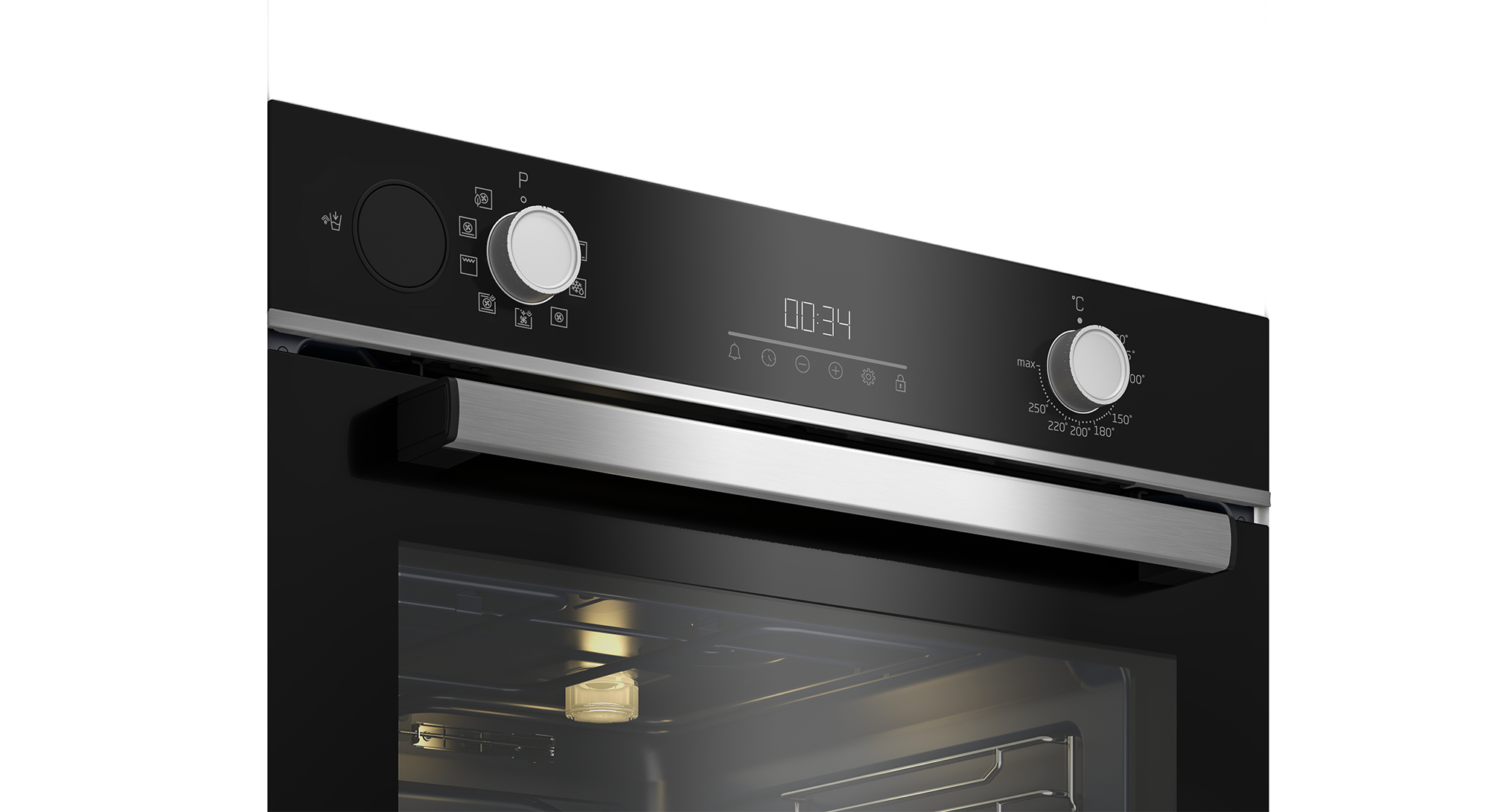 Beko BBIS18300XCSE oven Black, Stainless steel – image 3