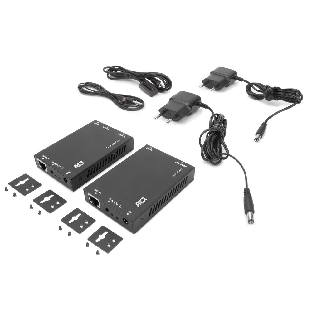 ACT HDMI over IP Extender Set, via CAT5e and up, 150 meters – image 3