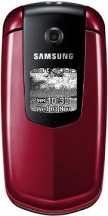 Samsung GT-E2210 4.5 cm (1.77") 85 g Red
