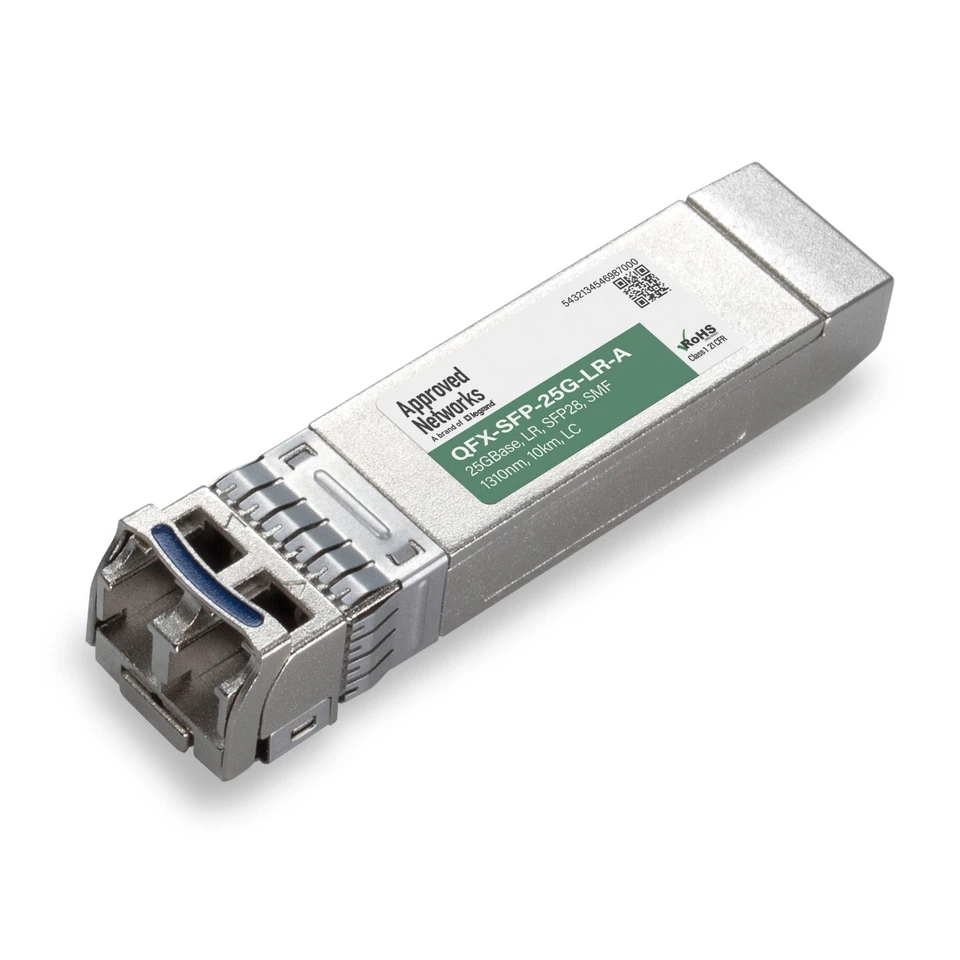 Legrand QFX-SFP-25G-LR-A network transceiver module Fiber optic 25781.25 Mbit/s SFP28 1310 nm