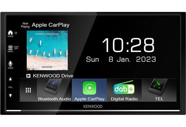 Kenwood DMX7722DABS car media receiver Black Wi-Fi Bluetooth – image 2