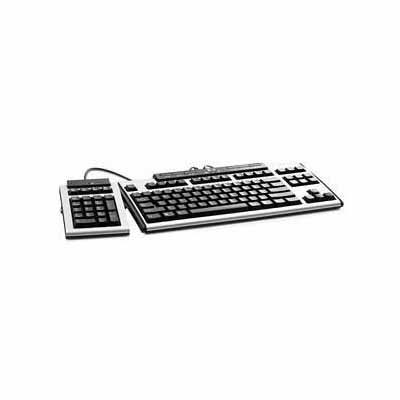 HP 355102-065 keyboard USB QWERTY Italian Black, Silver
