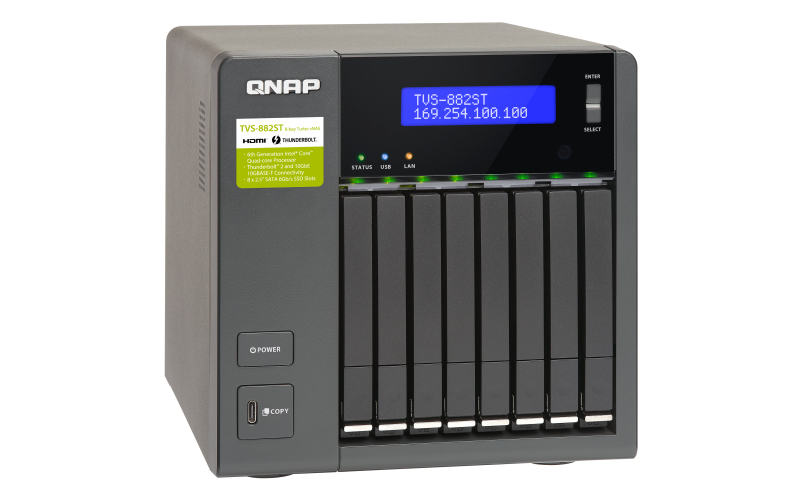 QNAP TVS-882ST NAS Desktop Intel® Core™ i5 i5-6442EQ – image 7