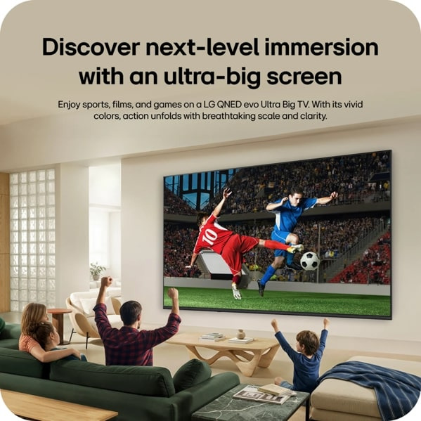 LG QNED evo AI MiniLED 100QNED84BU TV 2.54 m (100") 4K Ultra HD Smart TV Wi-Fi Black – image 7