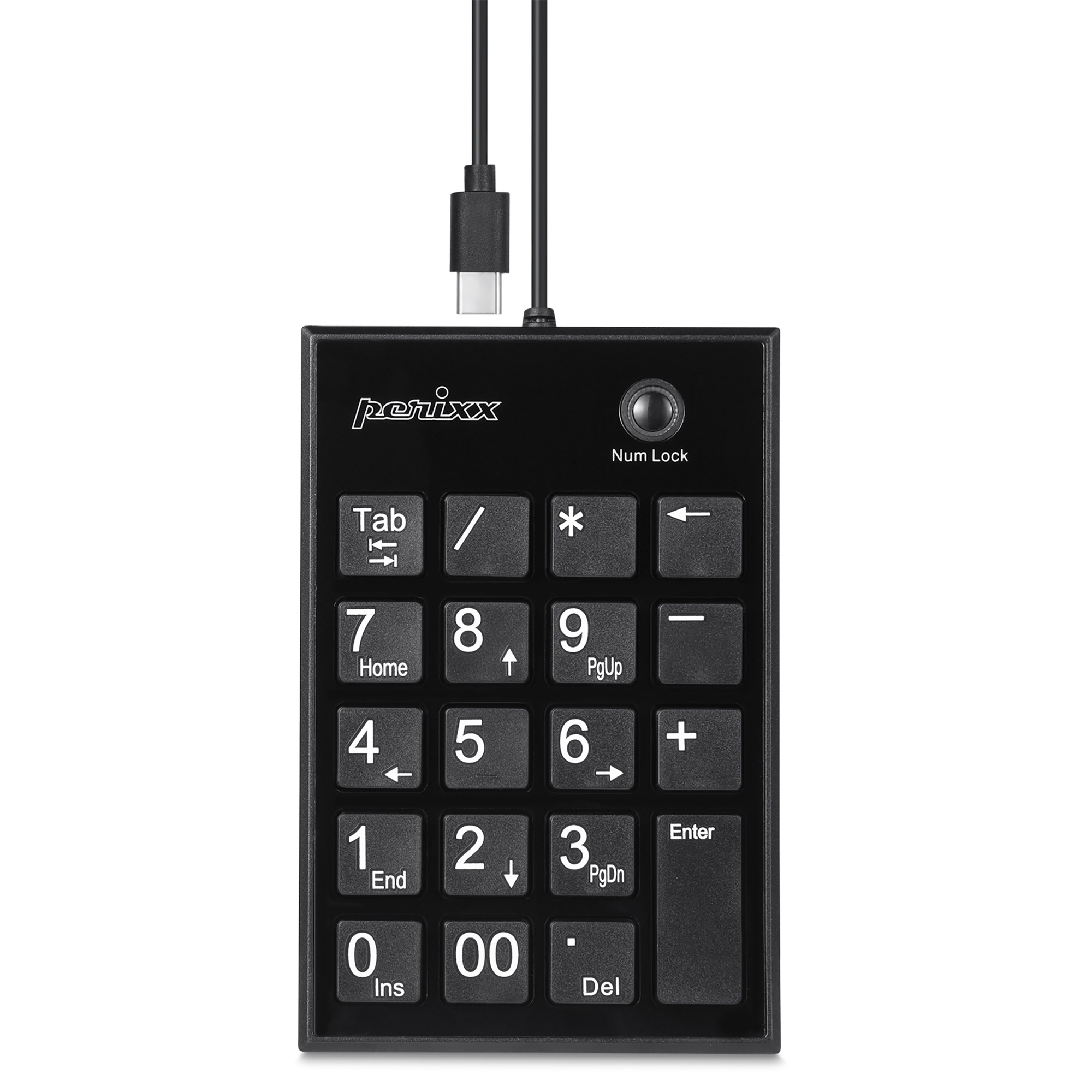 InLine 57161I keyboard Universal USB No Black – image 1