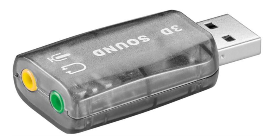 Microconnect USB2.0SOUND audio card USB