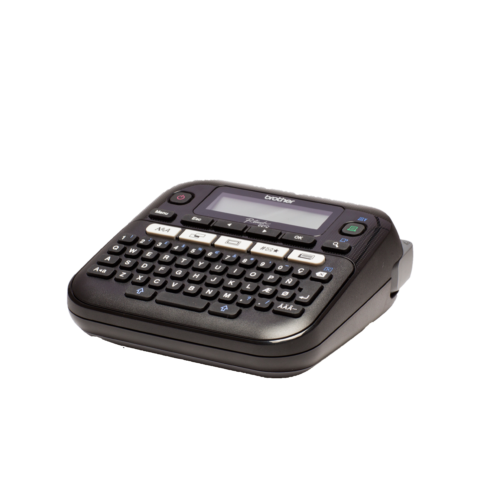 Rotulador Brother PTD210 - 180dpi - Transferencia Térmica - Teclado QWERTY - Batería AAA - PTD210 Rotulador Brother PTD210 - 180dpi - Transferencia Térmica - Teclado QWERTY - Batería AAA - PTD210