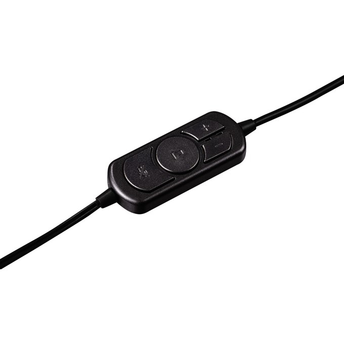 Hama 105519 Headset Wired Head-band USB Type-A Black, White – image 6