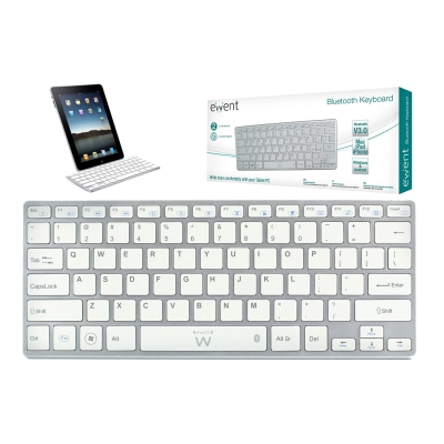Ewent EW3146 keyboard Bluetooth QWERTY White – image 2