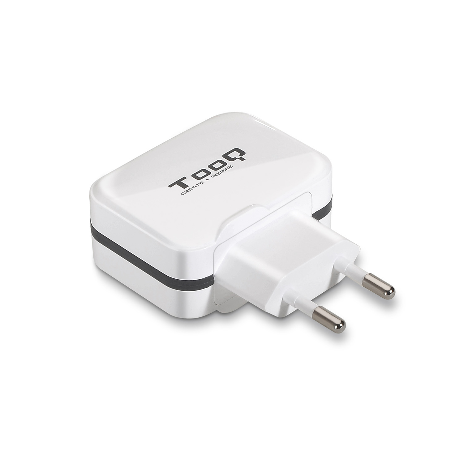 TooQ TQWC-1S02WT mobile device charger GPS, MP3, MP4, Mobile phone, Portable gaming console, Smartphone, Tablet White AC Indoor – image 2