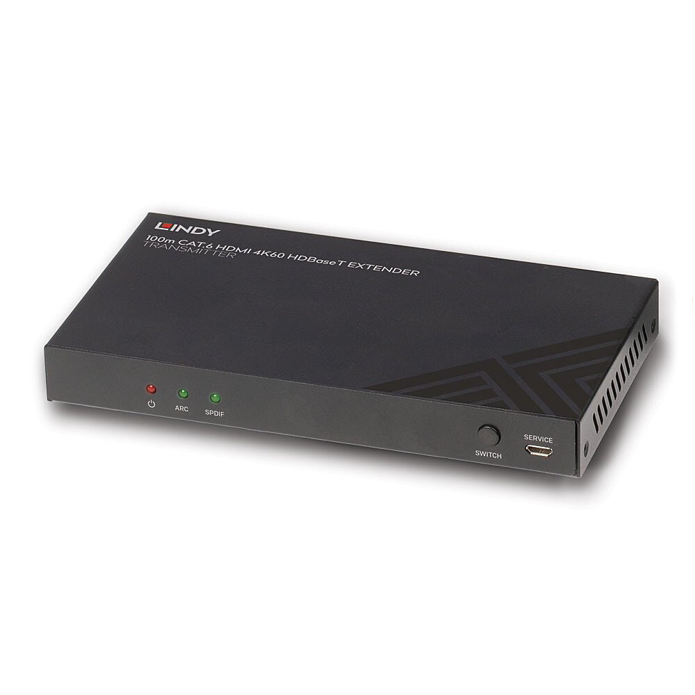 Lindy 100m Cat.6 HDMI 4K60, Audio, IR and RS-232 HDBaseT Transmitter – image 1