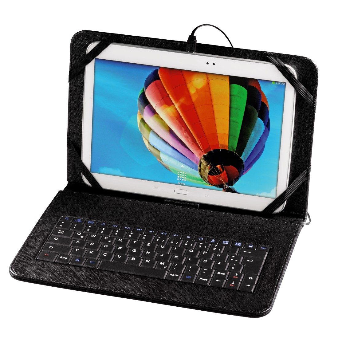 Hama 0050469 mobile device keyboard QWERTZ German Micro-USB Black – image 6