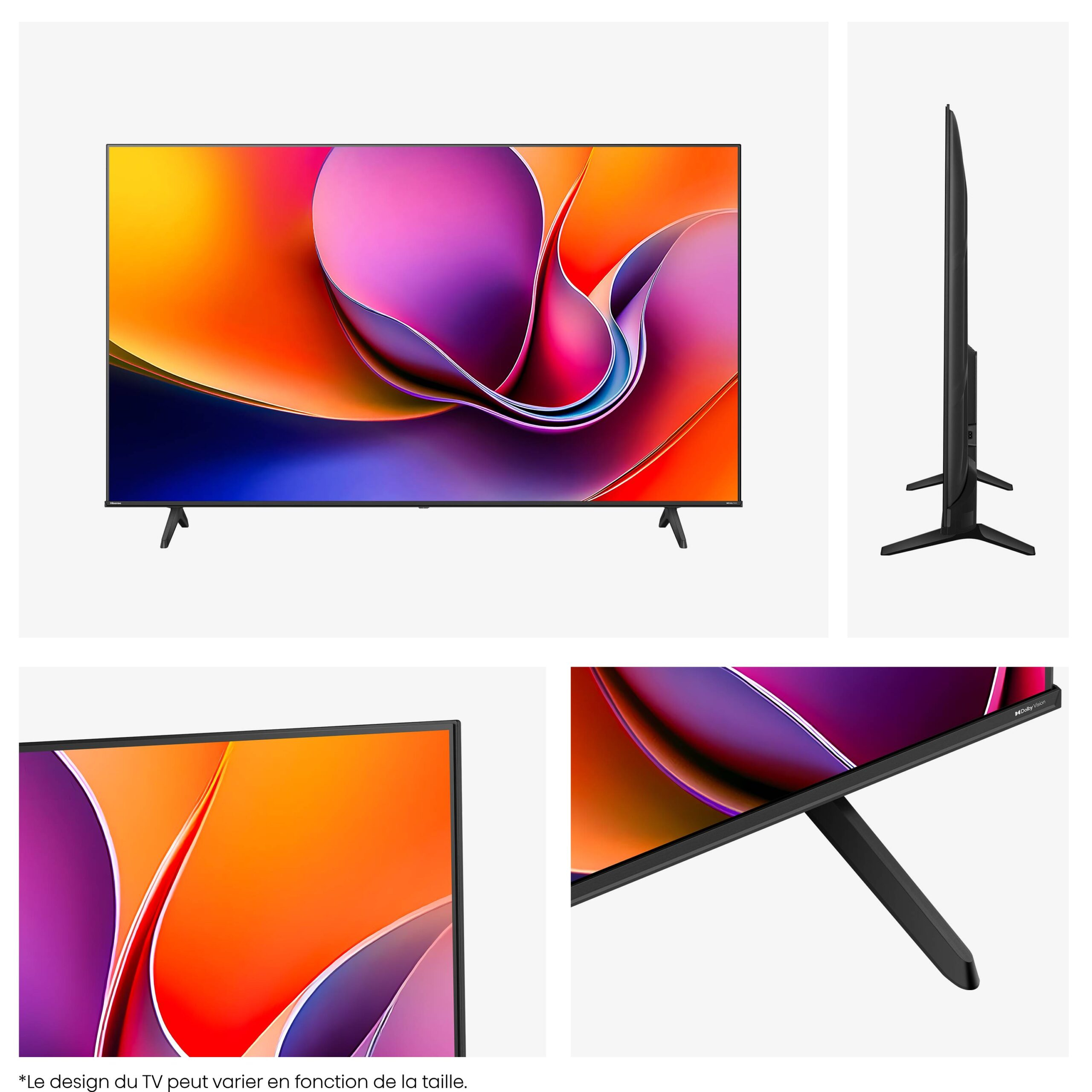 Hisense 58A6Q TV LED 58 (146 cm) 4K UHD 3840x2160 HDR10 TV connecté 4xHDMI 2.1 WiFi — photo 3