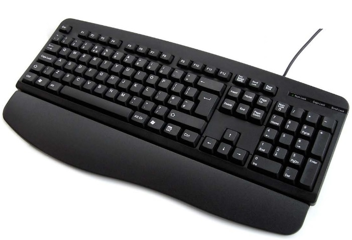 Hypertec KYBAC201R-PS2BLK keyboard Universal PS/2 QWERTY Black