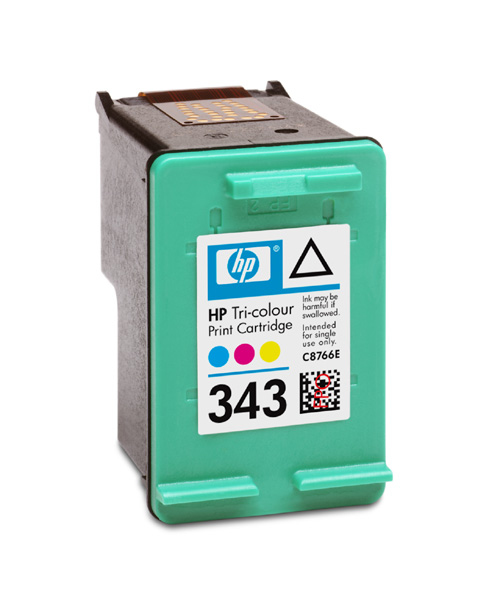 HP 343 Tri-colour Inkjet Print Cartridge with Vivera Inks – image 2