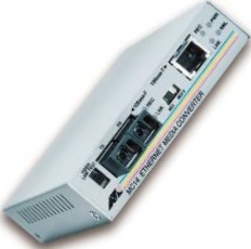 Allied Telesis UTP to fibre SC Ethernet media converter