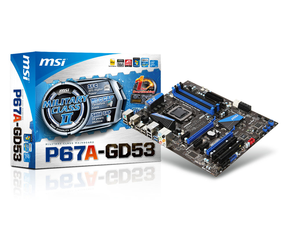 MSI P67A-GD53 LGA 1155 (Socket H2) ATX – image 5