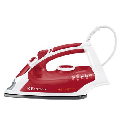 Electrolux EDB5115RP Dry & Steam iron Ceramic soleplate Red, White