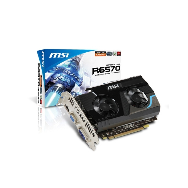 MSI V250-057R graphics card AMD Radeon HD6570