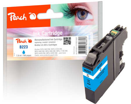 Peach 319367 ink cartridge 1 pc(s) Compatible Standard Yield Cyan