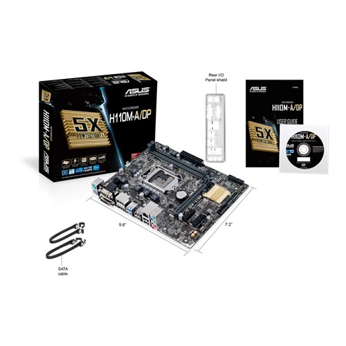 ASUS H110M-A/DP motherboard Intel® H110 LGA 1151 (Socket H4) micro ATX – image 4