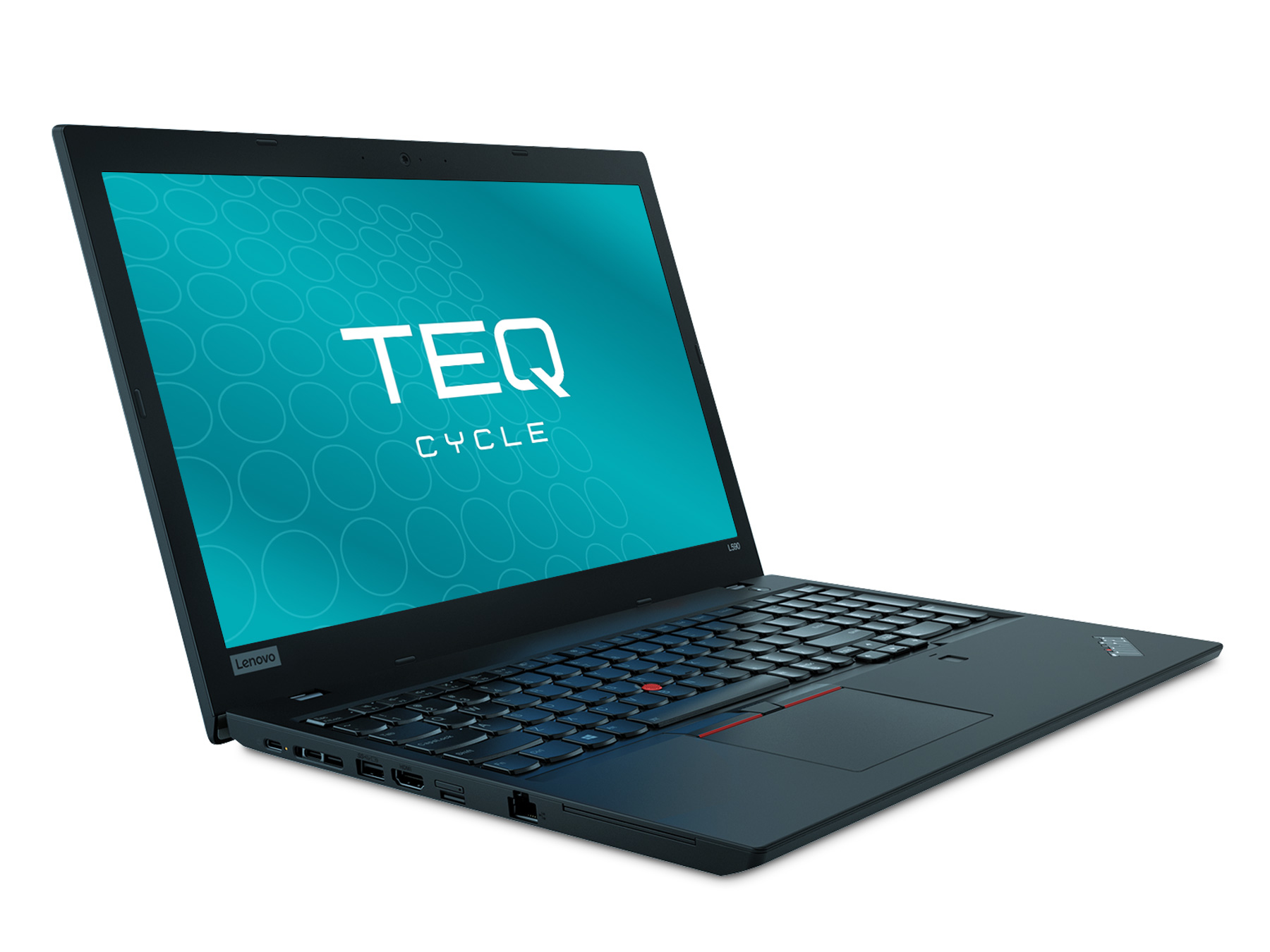 Teqcycle Lenovo Thinkpad L590 Intel Core i5 i5-8265U Computer portatile 396 cm (15.6") Full HD 16 GB DDR4-SDRAM 256 GB SSD Wi-F