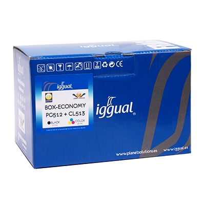 iggual PSIBE16 ink cartridge Black, Cyan, Magenta, Yellow