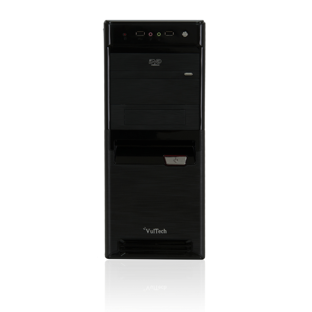 Vultech GS-1483 computer case Midi Tower Black, Silver – image 2