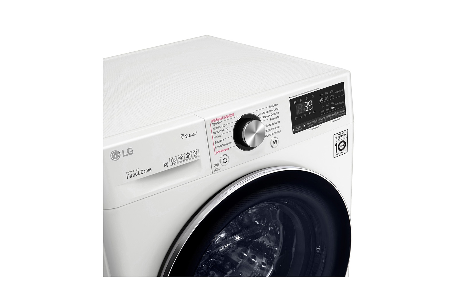 LG F4WV7009S1W washing machine Front-load – image 5