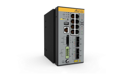 Allied Telesis AT-IE360-12GHX-80 Managed L3 Power over Ethernet (PoE) Grey