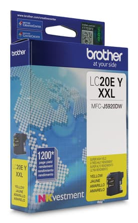 Brother LC20EYS ink cartridge 1 pc(s) Original Extra (Super) High Yield Yellow – image 3
