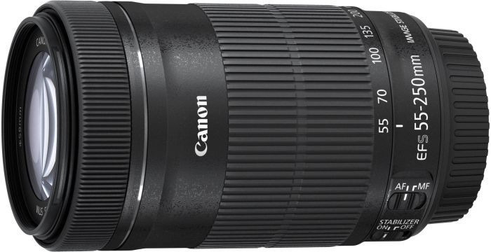 Canon EF-S 55-250mm f/4.0-5.6 IS STM + ET-63 + Lens Cloth – image 3