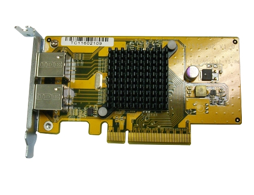 QNAP LAN-1G2T-D network card Internal WLAN 1000 Mbit/s