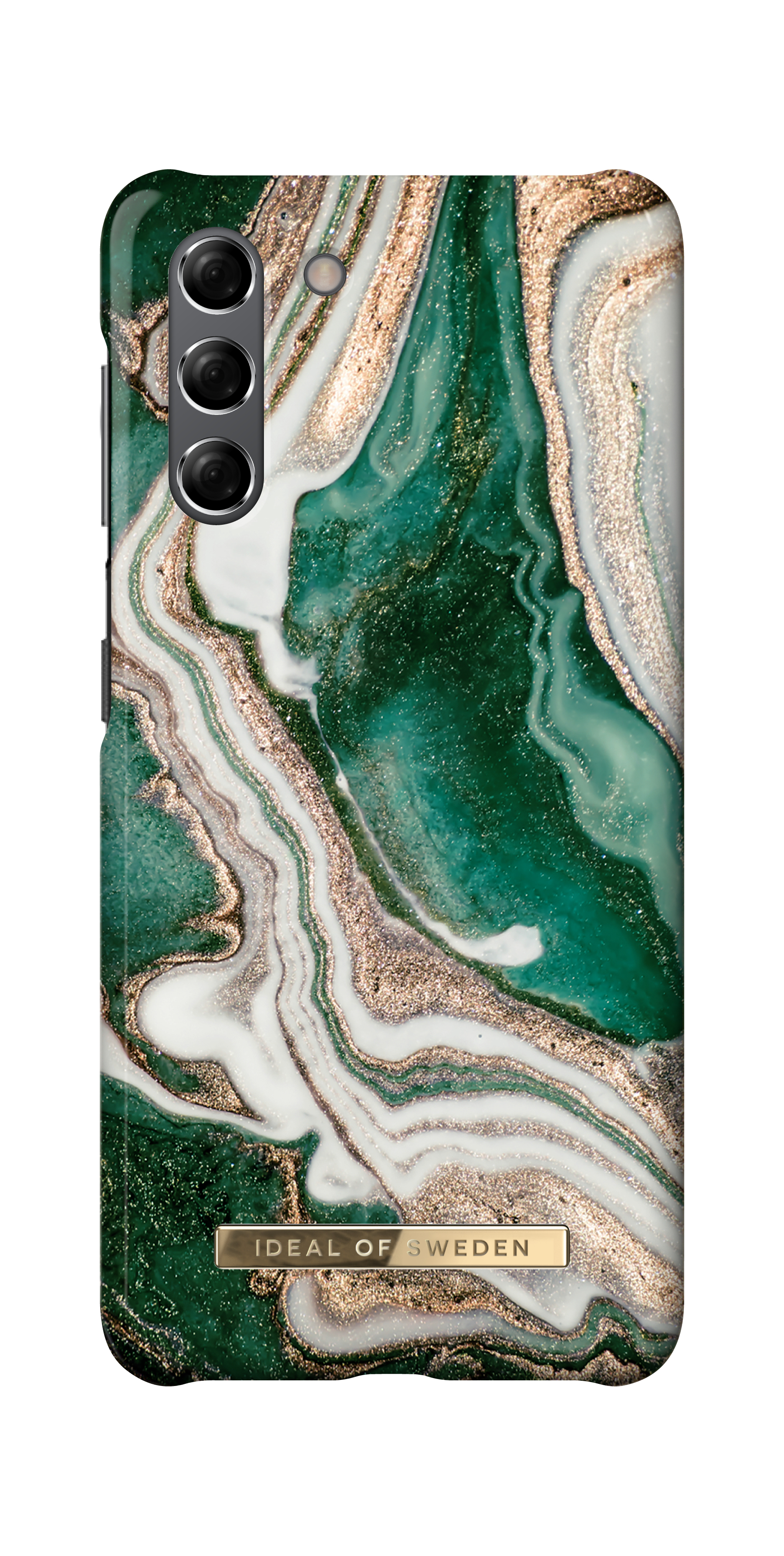 iDeal of Sweden Printed Case Galaxy S21 Golden Jade Marble – image 3