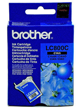Brother LC800C ink cartridge Original Cyan