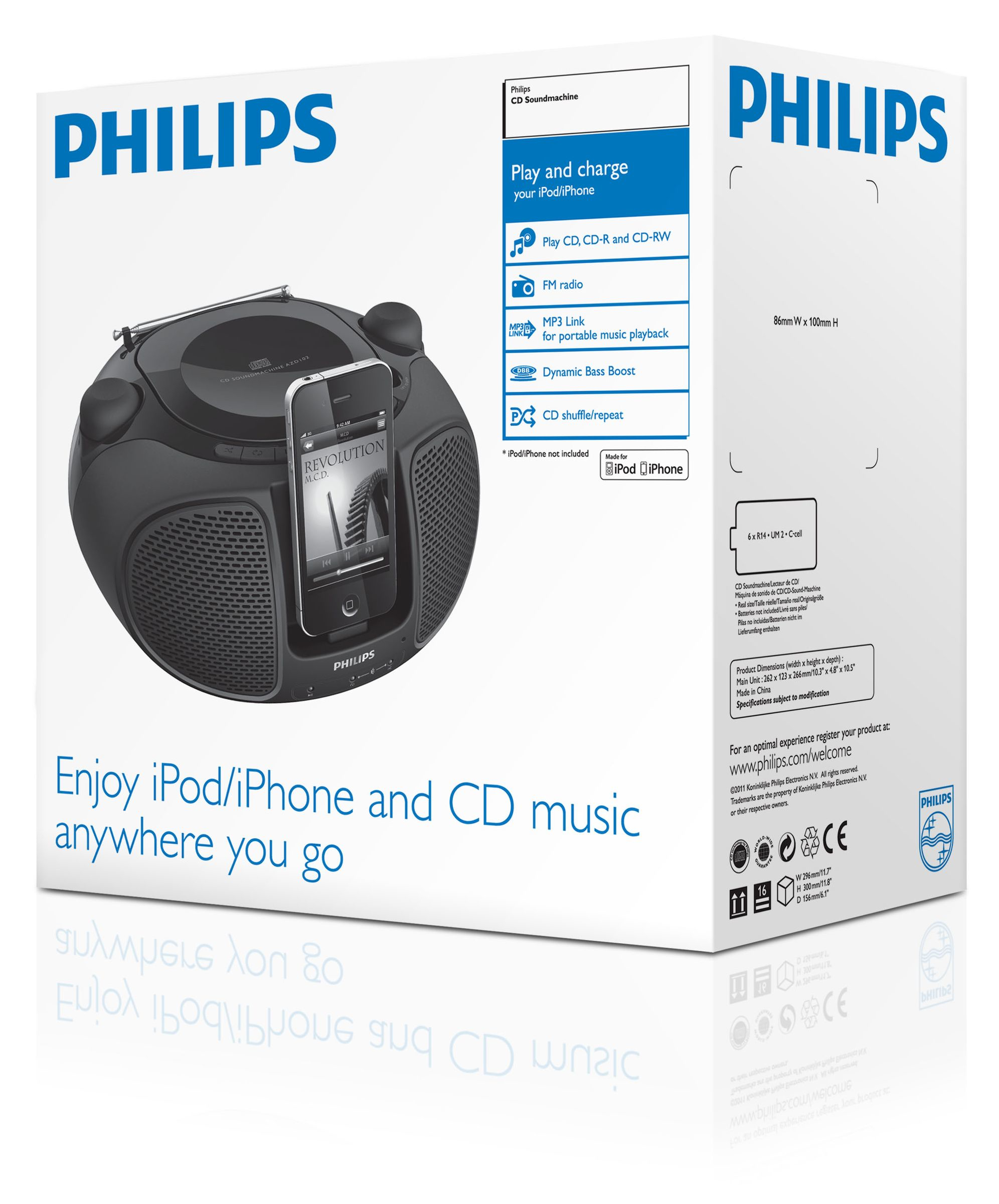 Philips CD Soundmachine AZD102/61 – image 4