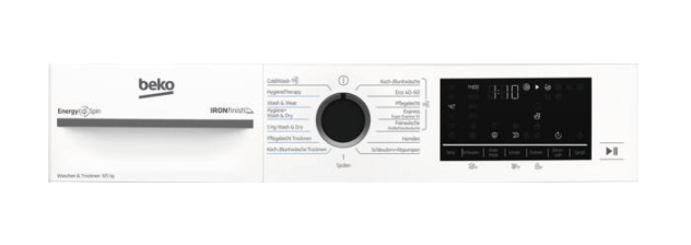 Beko BM3DT4844W washer dryer Freestanding Front-load White – image 3