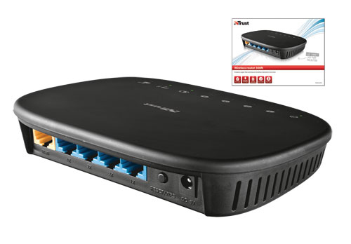 Trust 18212 wireless router Fast Ethernet Black – image 3