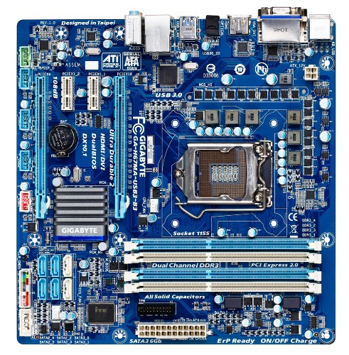 GIGABYTE GA-H67MA-USB3 motherboard Intel® H67 LGA 1155 (Socket H2) micro ATX – image 1
